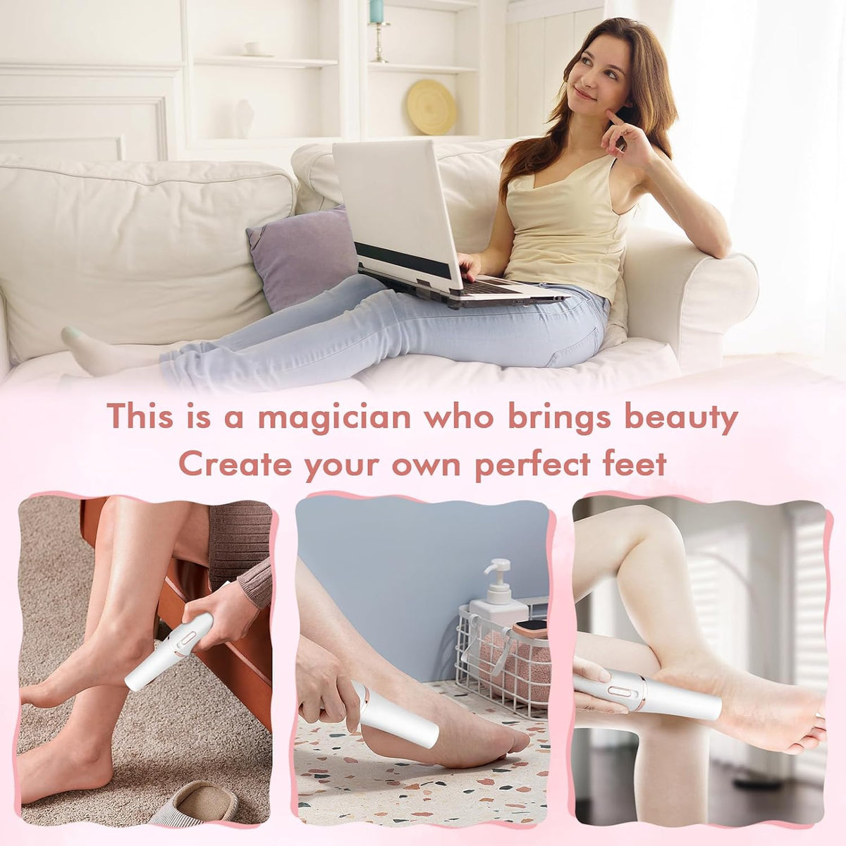 Electric Pedicure Foot File Callus Remover